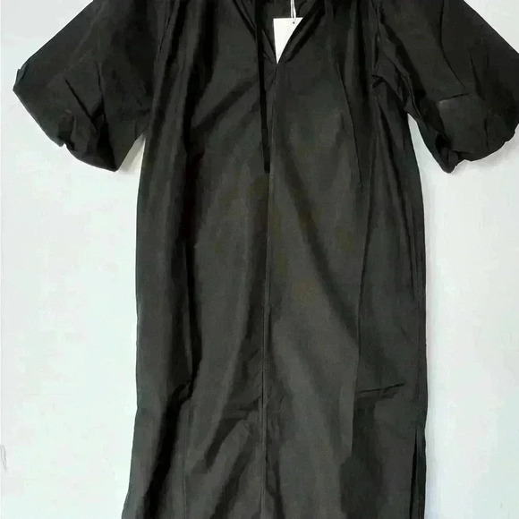 NWT! Everlane The Supima® Puff-Sleeve Dress - Picture 5 of 9